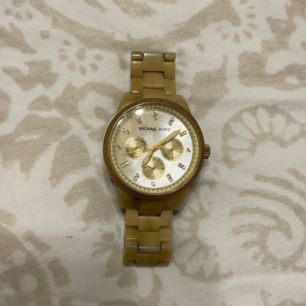 Michael Kors gold watch